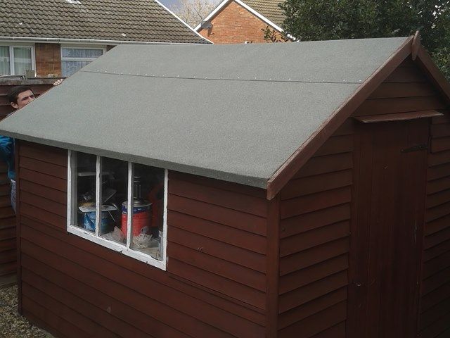 Shed Re-felting Services in Great Yarmouth